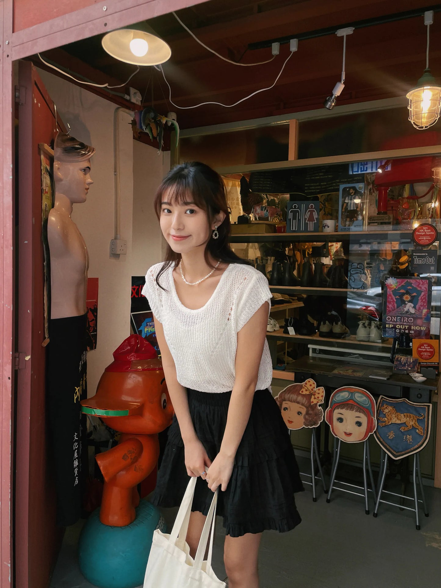 夏日透氣針織背心