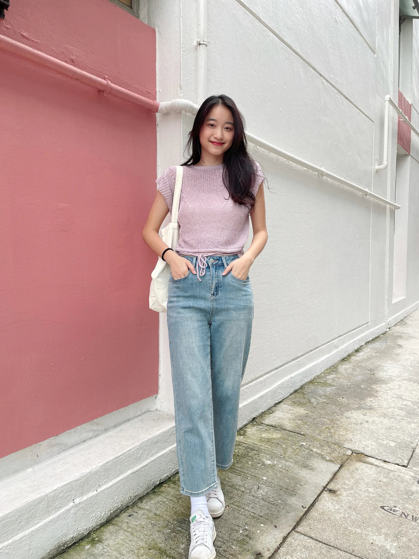 夏日透氣針織背心