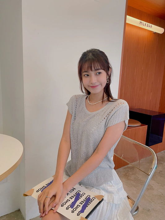 夏日透氣針織背心