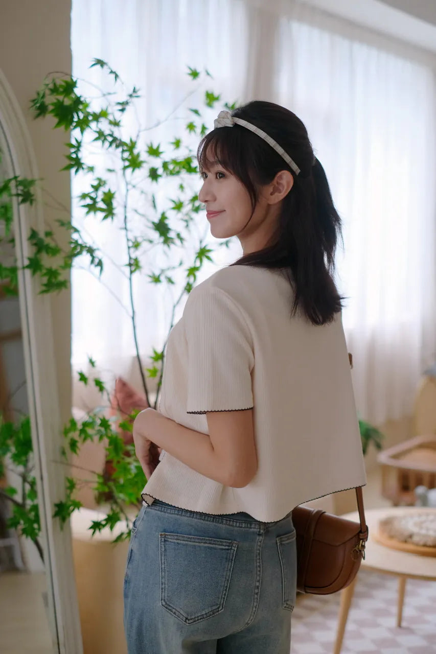 混色背心外套SET